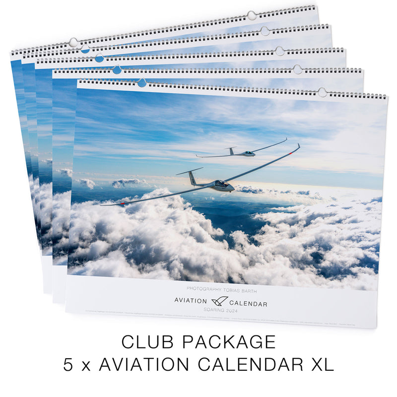 CLUB PACKAGE – aviation calendar Soaring 2x 2024