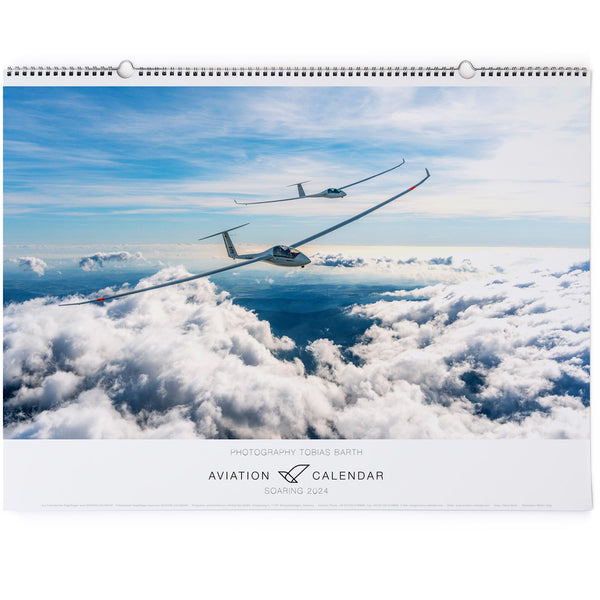 SPECIAL SET 1 – Fotokalender + Tischkalender Segelfliegen 2024